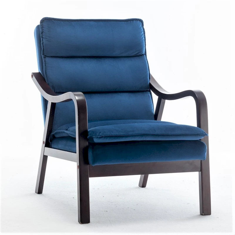 24.8" Wide Velvet Armchair