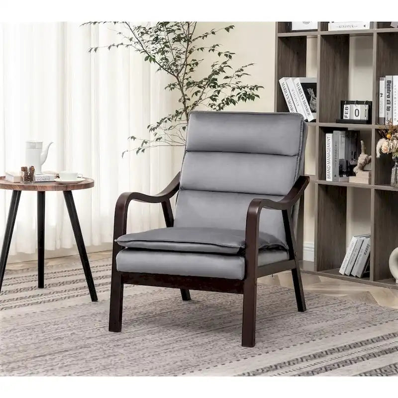 Samt-Sessel mit einer Breite von 24.8"