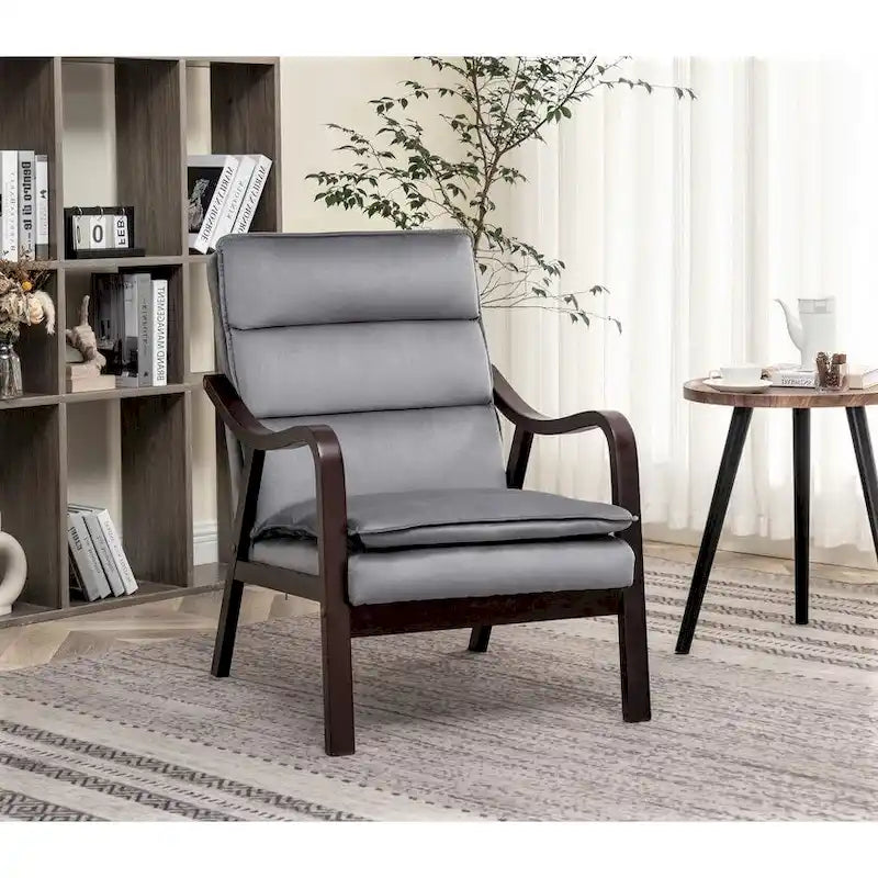 24.8" Wide Velvet Armchair