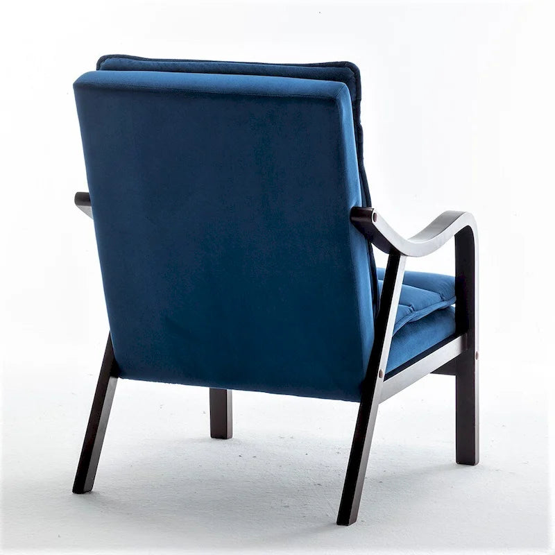 Samt-Sessel mit einer Breite von 24.8"