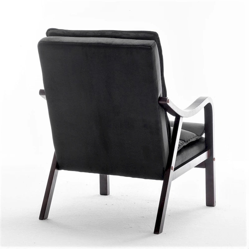 Samt-Sessel mit einer Breite von 24.8"