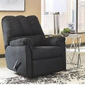 Signature Design by Ashley Darcy Contemporary Black Rocker Recliner