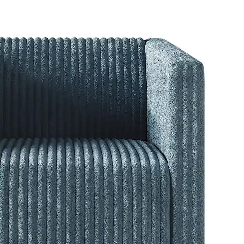 Modern Velvet Upholstered 3-Piece Living Room Set