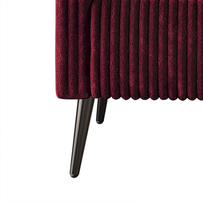 Modern Velvet Upholstered 3-Piece Living Room Set