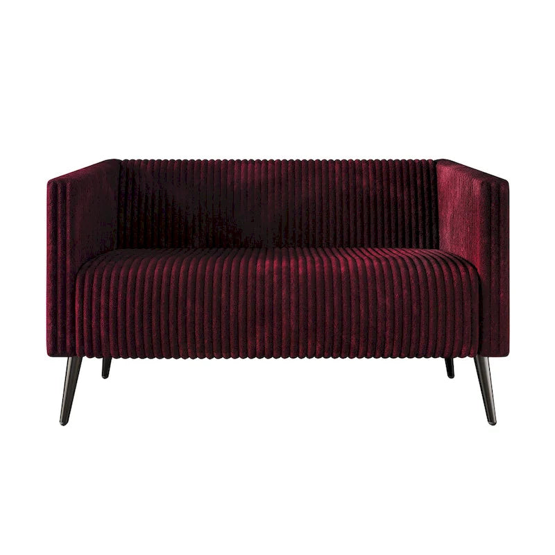 Modern Velvet Upholstered 3-Piece Living Room Set