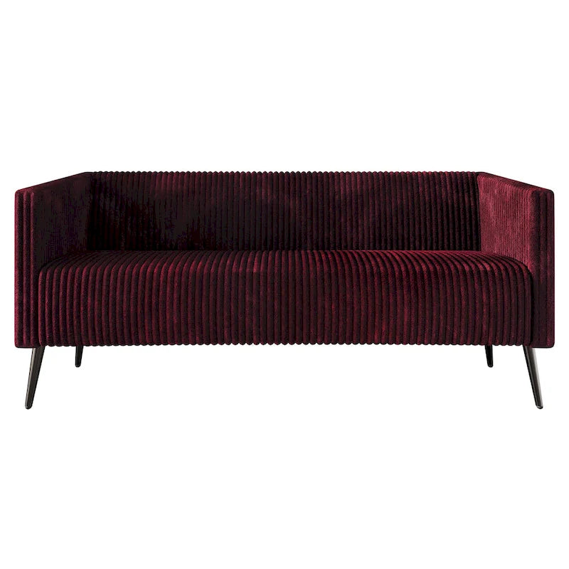 Modern Velvet Upholstered 3-Piece Living Room Set