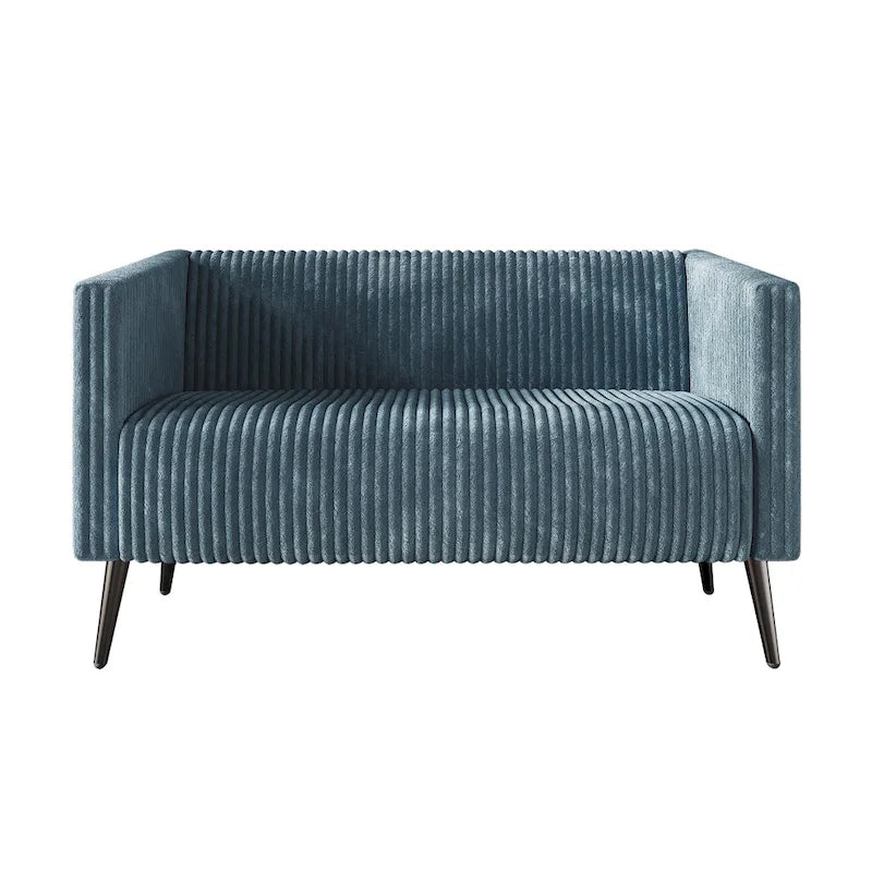 Modern Velvet Upholstered 3-Piece Living Room Set