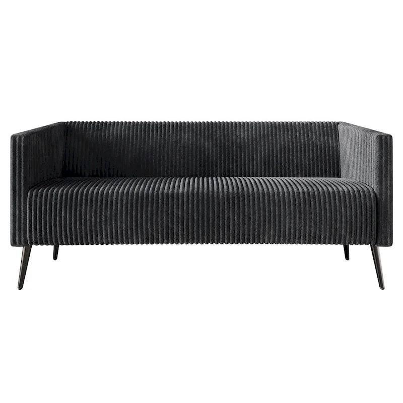 Modern Velvet Upholstered 3-Piece Living Room Set
