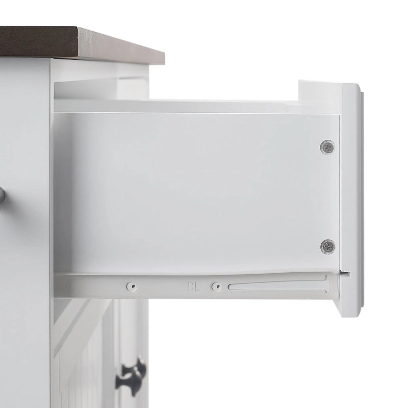 Isola da cucina in stile costiero - 18D x 40W x 36.13H