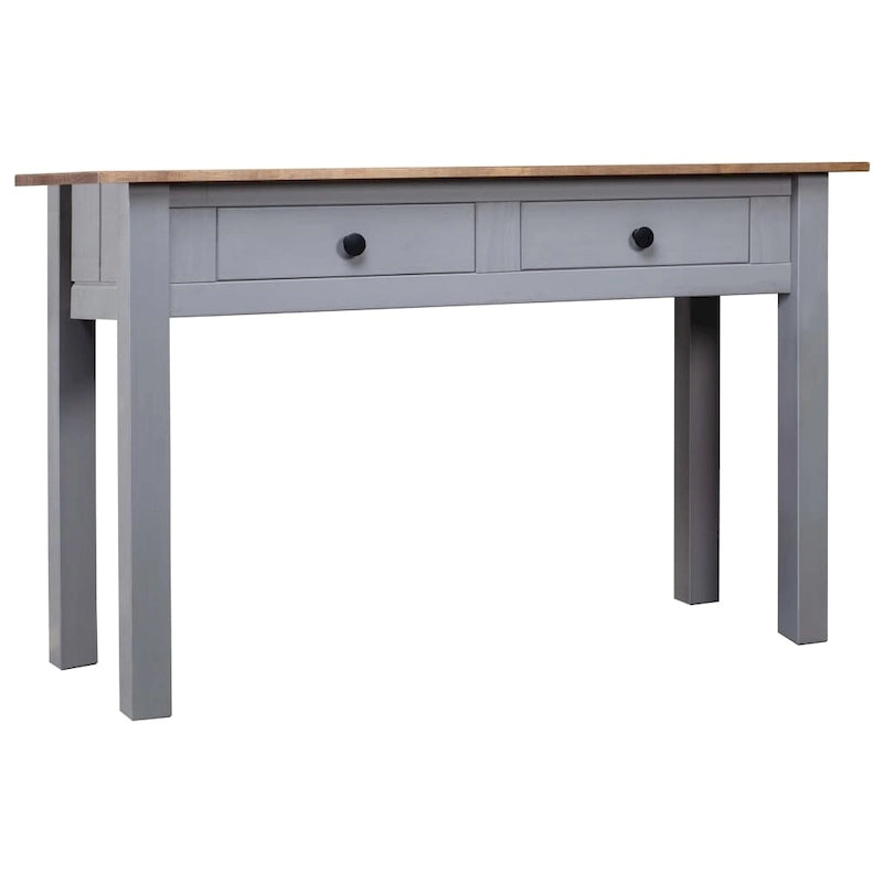 Console Table Entryway Side Table, Solid Pine Wood - 43.3"L x 15.7"W x 28.3"H