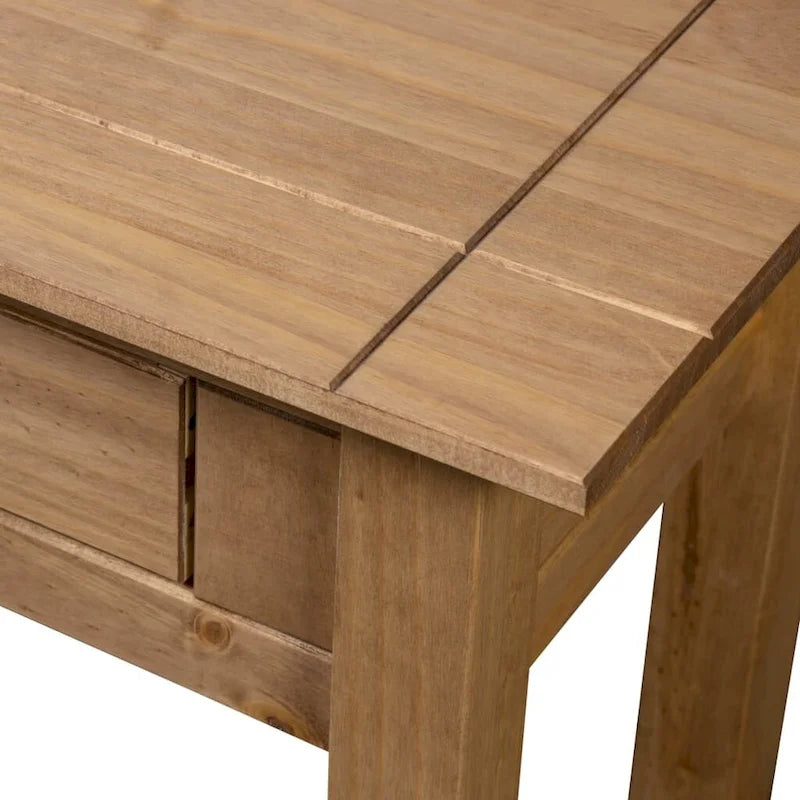 Console Table Entryway Side Table, Solid Pine Wood - 43.3"L x 15.7"W x 28.3"H