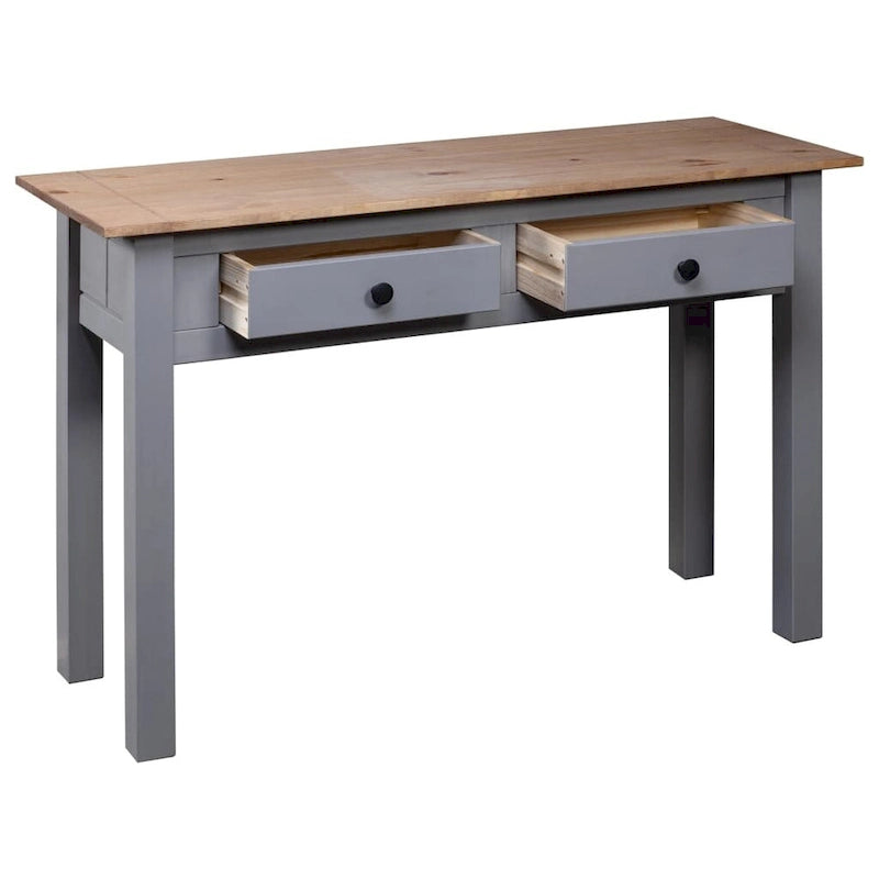 Console Table Entryway Side Table, Solid Pine Wood - 43.3"L x 15.7"W x 28.3"H