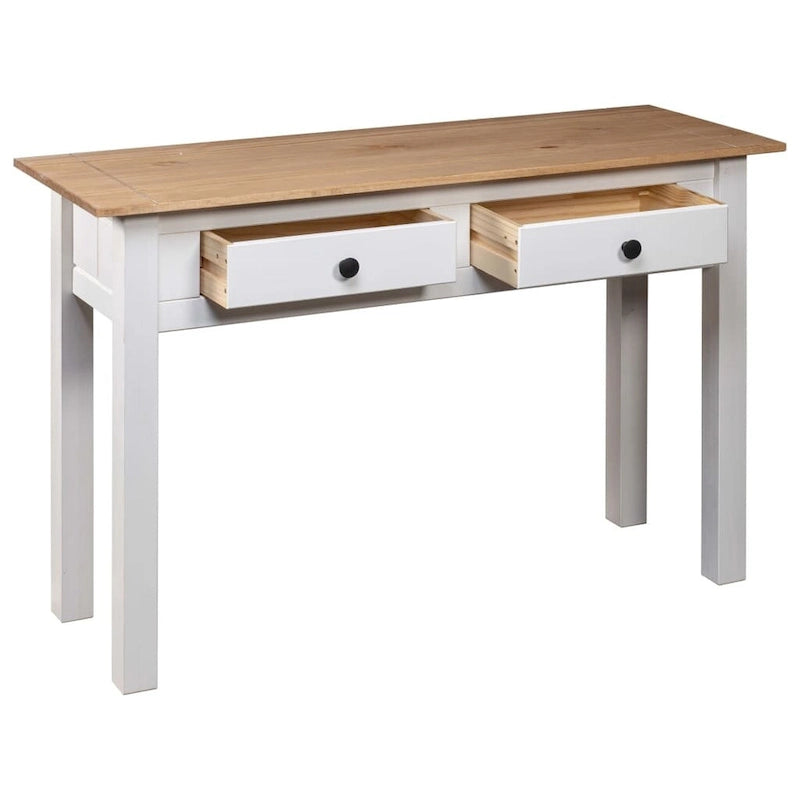 Console Table Entryway Side Table, Solid Pine Wood - 43.3"L x 15.7"W x 28.3"H