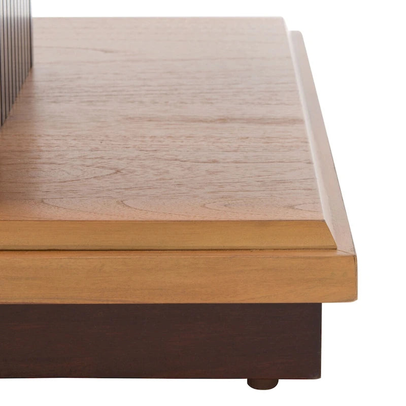 2-Shelf Round Accent Table, 24"W x 24"D x 21"H