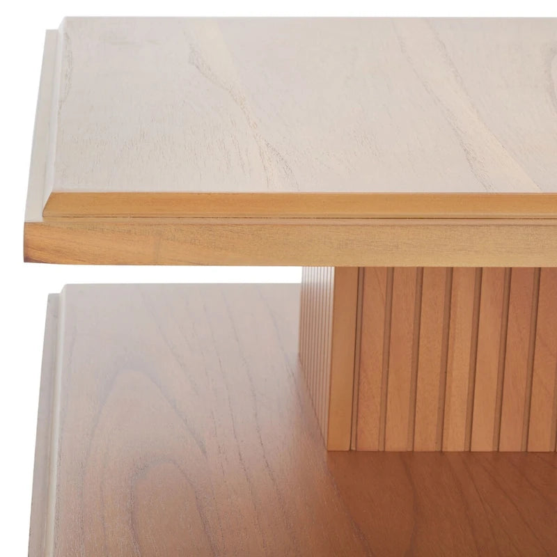2-Shelf Round Accent Table, 24"W x 24"D x 21"H