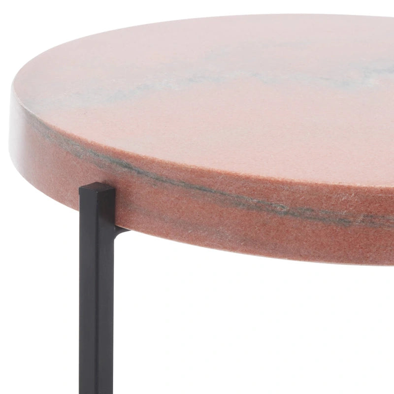 Stone Top Accent Table
