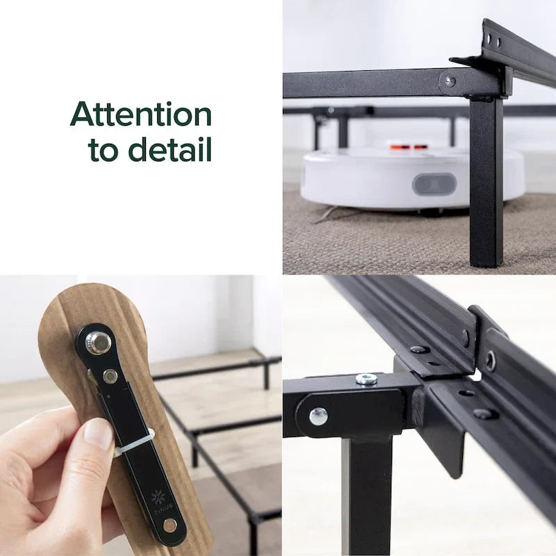 6-Leg Twin-Size Bed Frame