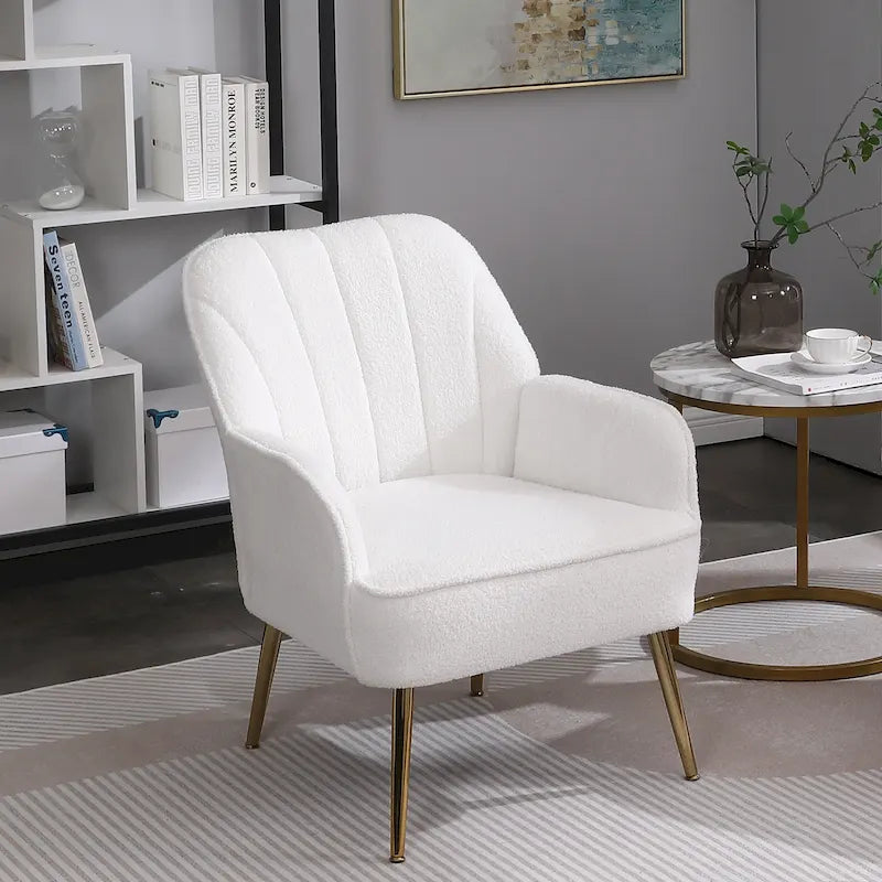25.2-inch Wide Armrest Modern Accent Chair