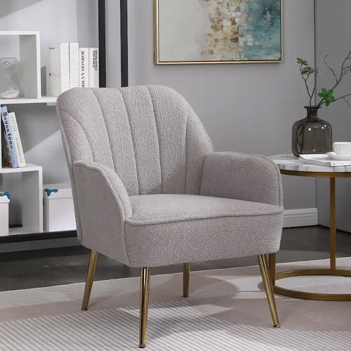 25.2-inch Wide Armrest Modern Accent Chair