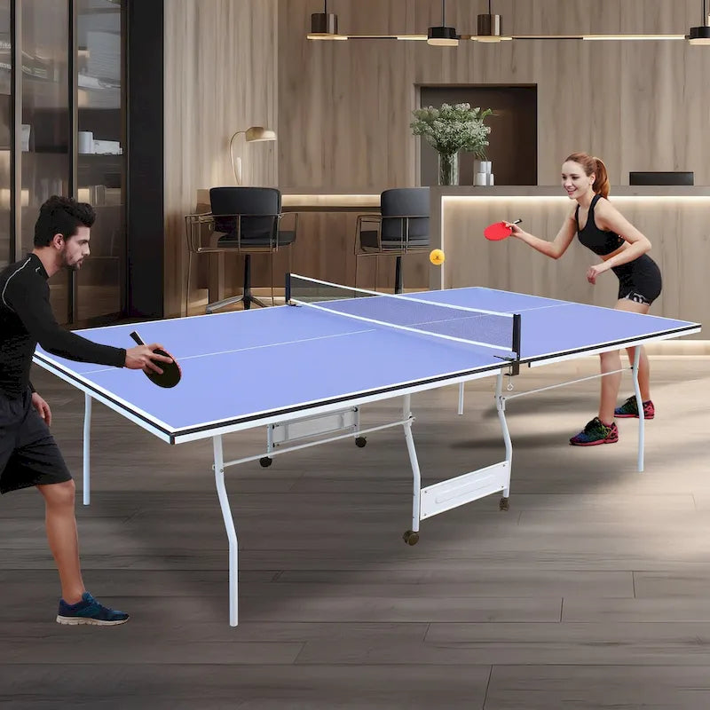 Składany i przenośny zestaw stołu do tenisa stołowego 9 ft, ping-pong