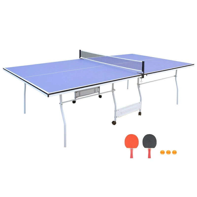 Składany i przenośny zestaw stołu do tenisa stołowego 9 ft, ping-pong